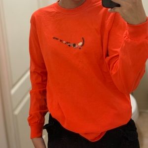 nike embroidered shirt